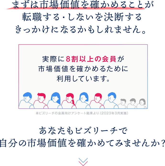 ビズリーチのメリット