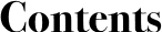 Contents