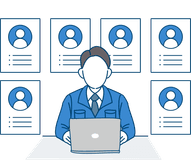 他では出会えない独占求人多数