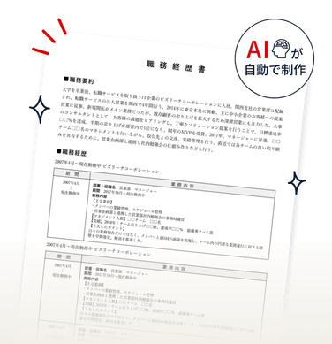 AIが自動で作成